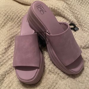 NWT No Boundaries Women’s Flatform Wedge Sandals